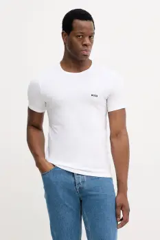 BOSS tricou din bumbac 3-pack uni, 50532468 imagine