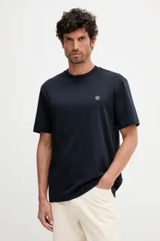 BOSS tricou din bumbac culoarea negru, uni, 50520298 imagine