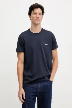 BOSS tricou din bumbac culoarea negru, uni, 50531401 imagine