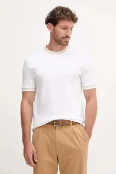 BOSS tricou din bumbac culoarea negru, uni, 50543858 imagine