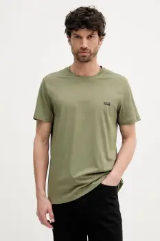 BOSS tricou din bumbac culoarea violet, uni, 50531401 imagine