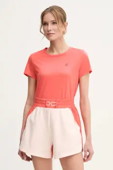 BOSS tricou din bumbac femei, culoarea roz, 50537598 imagine