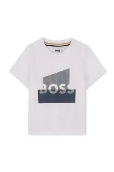 BOSS tricou din bumbac pentru bebelusi imagine
