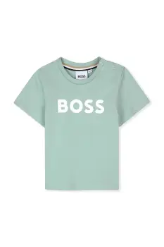 BOSS tricou din bumbac pentru bebelusi imagine