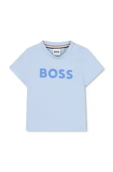 BOSS tricou din bumbac pentru bebelusi cu imprimeu, J52105 imagine