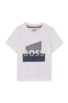 BOSS tricou din bumbac pentru bebelusi imagine