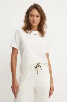 BOSS tricou femei, culoarea alb imagine