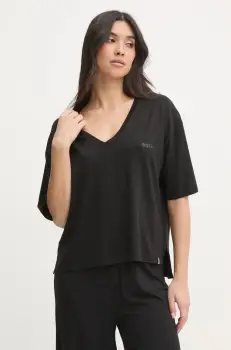 BOSS tricou femei, culoarea negru, 50535723 imagine