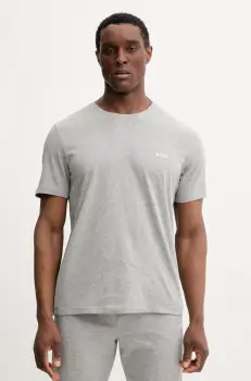 BOSS tricou lounge culoarea gri, melanj, 50515312 imagine