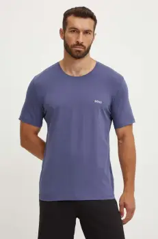 BOSS tricou lounge melanj imagine