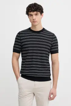 BOSS tricou pentru barbati, cu bumbac Nalon imagine