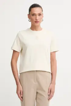 BOSS tricou pentru femei, din bumbac Ecosa3 imagine