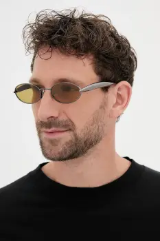 Bottega Veneta ochelari de soare culoarea galben, BV1386S imagine