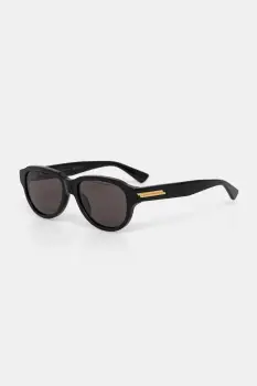 Bottega Veneta ochelari de soare culoarea negru, BV1410S imagine