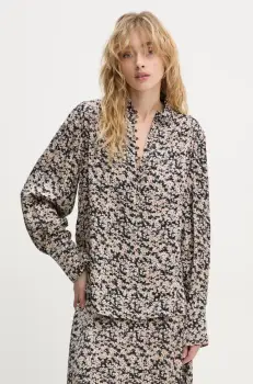 Bruuns Bazaar bluza femei, culoarea negru, modelator, BBW4309 imagine