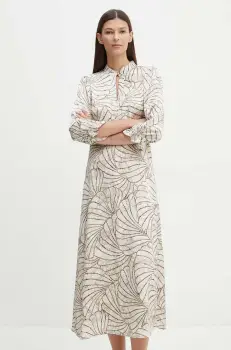 Bruuns Bazaar rochie AcaciaBBClarenas dress midi, drept, BBW4028 imagine