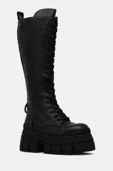 Buffalo cizme Gospher Lace Up Hi femei, culoarea negru, cu platforma, 1622527-BLK imagine