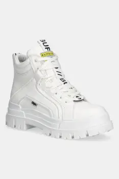 Buffalo pantofi Aspha Nc Mid Bs culoarea alb, 1400002-WHT imagine