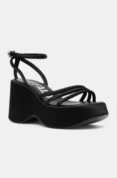 Buffalo sandale Joy Mss Sandal culoarea negru, 1602205.BLK imagine