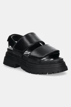 Buffalo sandale Lennox Snd culoarea negru, cu platforma, 1602271-BLK imagine