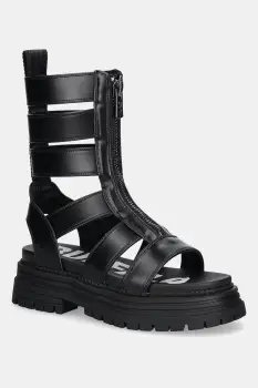 Buffalo sandale Lennox Zeus culoarea negru, 1602276-BLK imagine