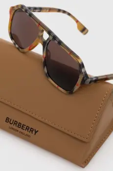 Burberry ochelari de soare copii culoarea bej, 0JB4340 imagine