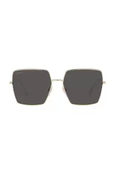 Burberry ochelari de soare femei, culoarea galben imagine