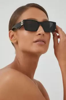 Burberry Ochelari de soare femei, culoarea negru imagine
