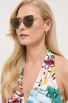 Burberry ochelari de soare femei, culoarea negru imagine