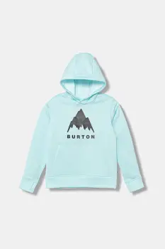 Burton bluza copii OAK culoarea gri, cu gluga, cu imprimeu, 162181 imagine