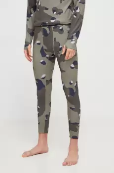 Burton pantaloni functionali Midweight culoarea verde imagine