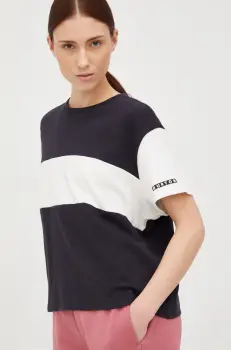 Burton tricou din bumbac culoarea alb imagine