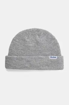 Butter Goods caciula Wharfie Beanie culoarea gri, din tesatura neteda, BG243810 imagine