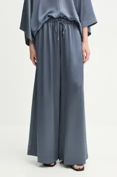 By Malene Birger pantaloni CLORELLA femei, lat, high waist, 103309 imagine