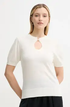 By Malene Birger pulover din amestec de lana TALA femei, culoarea bej, light, 103209 imagine