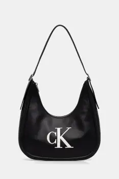 Calvin Klein geanta baguette damska cu imitatie de piele imagine