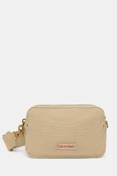 Calvin Klein geanta crossbody pentru femei, din bumbac imagine