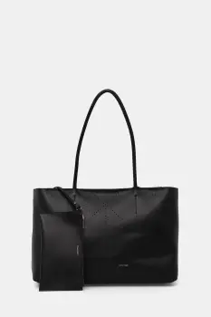 Calvin Klein geanta shopper de dama din piele imagine