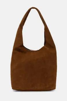 Calvin Klein geanta shopper pentru femei, din piele intoarsa imagine