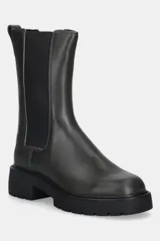 Calvin Klein ghete chelsea de piele CHUNKY HIGH CHELSEA imagine