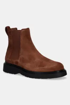 Calvin Klein ghete chelsea de piele COMBAT ESS CHELSEA BOOT SU imagine