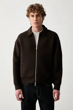 Calvin Klein hanorac cu fermoar pentru barbati imagine