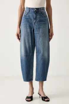 Calvin Klein Jeans blugi barrel pentru femei imagine