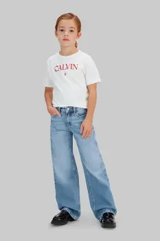 Calvin Klein Jeans blugi copii HR WIDE imagine