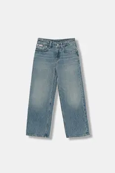 Calvin Klein Jeans blugi drepti pentru copii imagine
