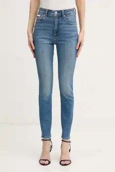 Calvin Klein Jeans blugi skinny femeiesti imagine