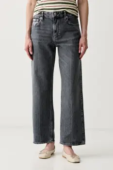 Calvin Klein Jeans blugi straight pentru femei imagine