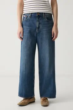 Calvin Klein Jeans blugi wide leg pentru femei imagine
