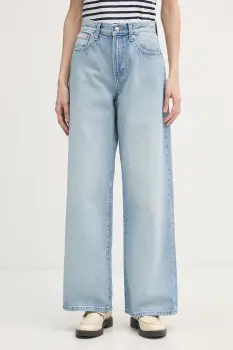 Calvin Klein Jeans blugi wide leg pentru femei imagine