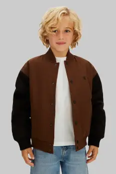 Calvin Klein Jeans geaca bomber pentru copii imagine